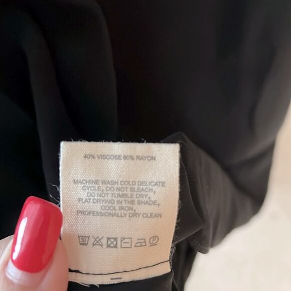 NWT $118 REVOLVE RUMORED slip dress posh mini black 2 - Picture 8 of 10